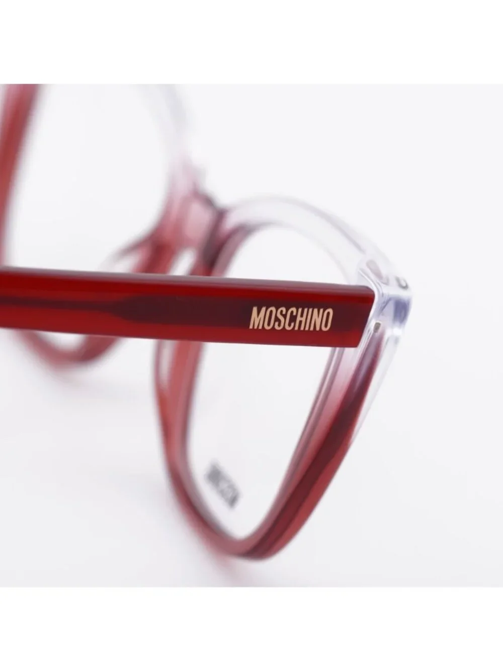 Moschino MOS603 06XQ 00 Eyeglasses Red 52mm Butterfly Frame